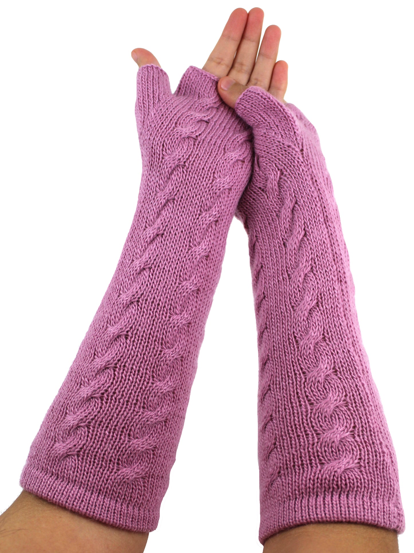 Alpaca Gloves - Pink