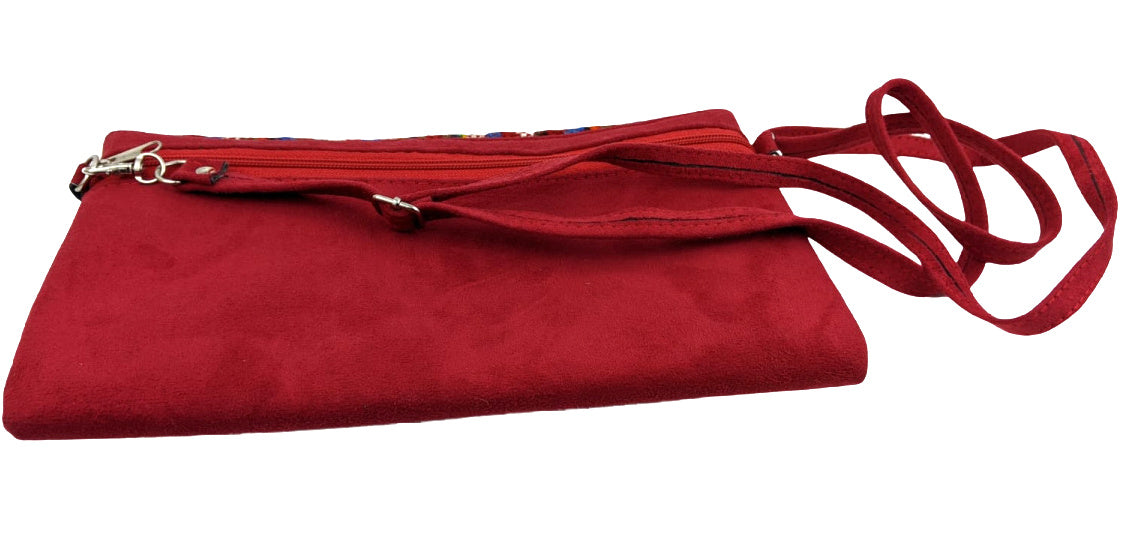 Red Leather Purse
