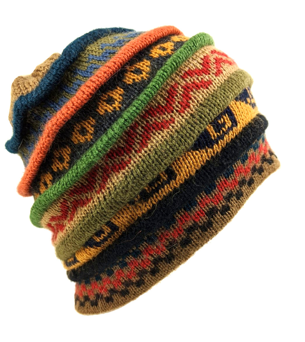 small alpaca beanie