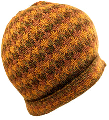 orange alpaca hat