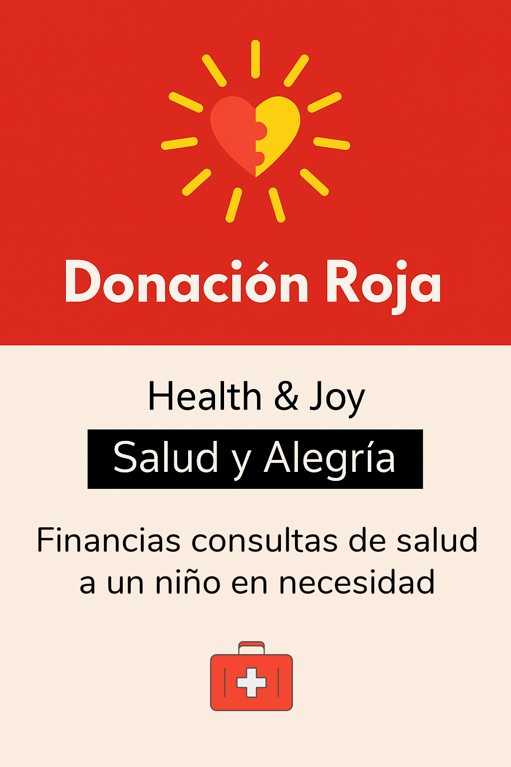 DONATE – Ayuda a un Niño en Necesidad / Help a Child in Need