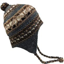 gray alpaca hat
