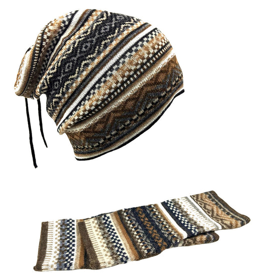 beanie and gloves set