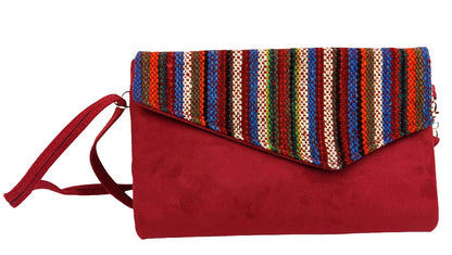 Red Leather Purse